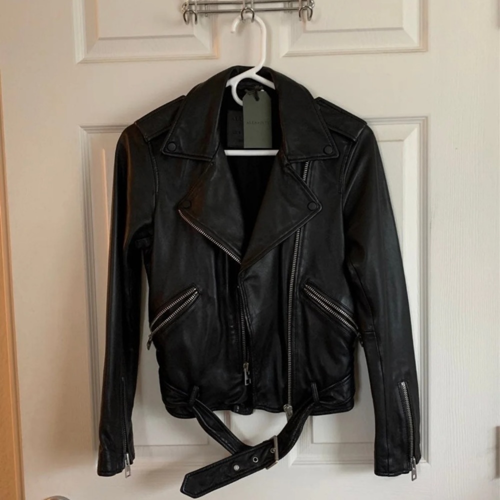 All Saints Balfern biker jacket